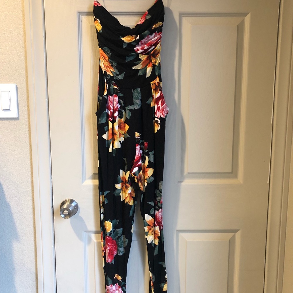 Strapless Jumpsuit